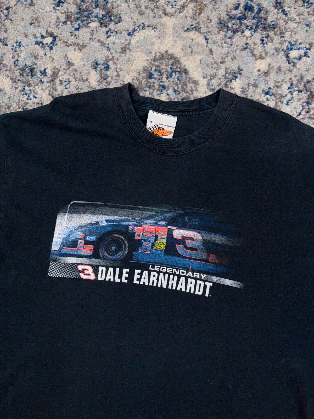 Vintage Dale Earnhardt #3 Nascar Legendary Race Graphic T-Shirt Size XL