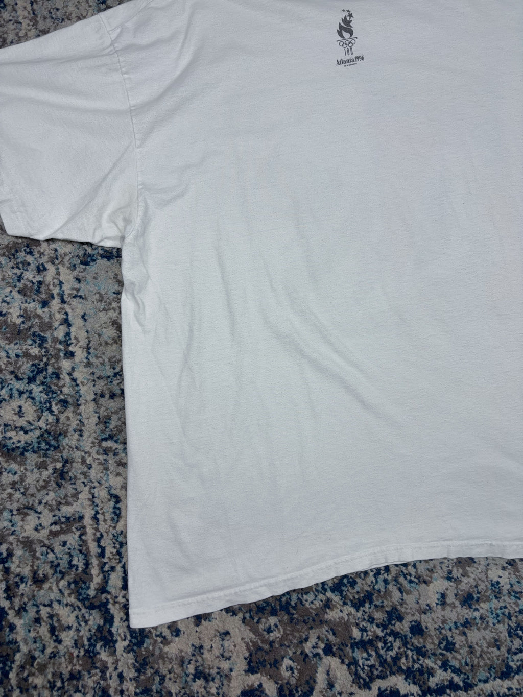 Vintage 1996 Atlanta Centennial Olympic Games Graphic T-Shirt Size 2XL