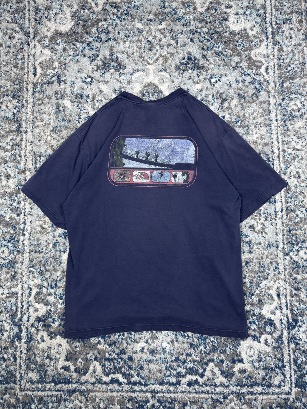 Vintage 90s The North Face Graphic Logo T-Shirt Size XL