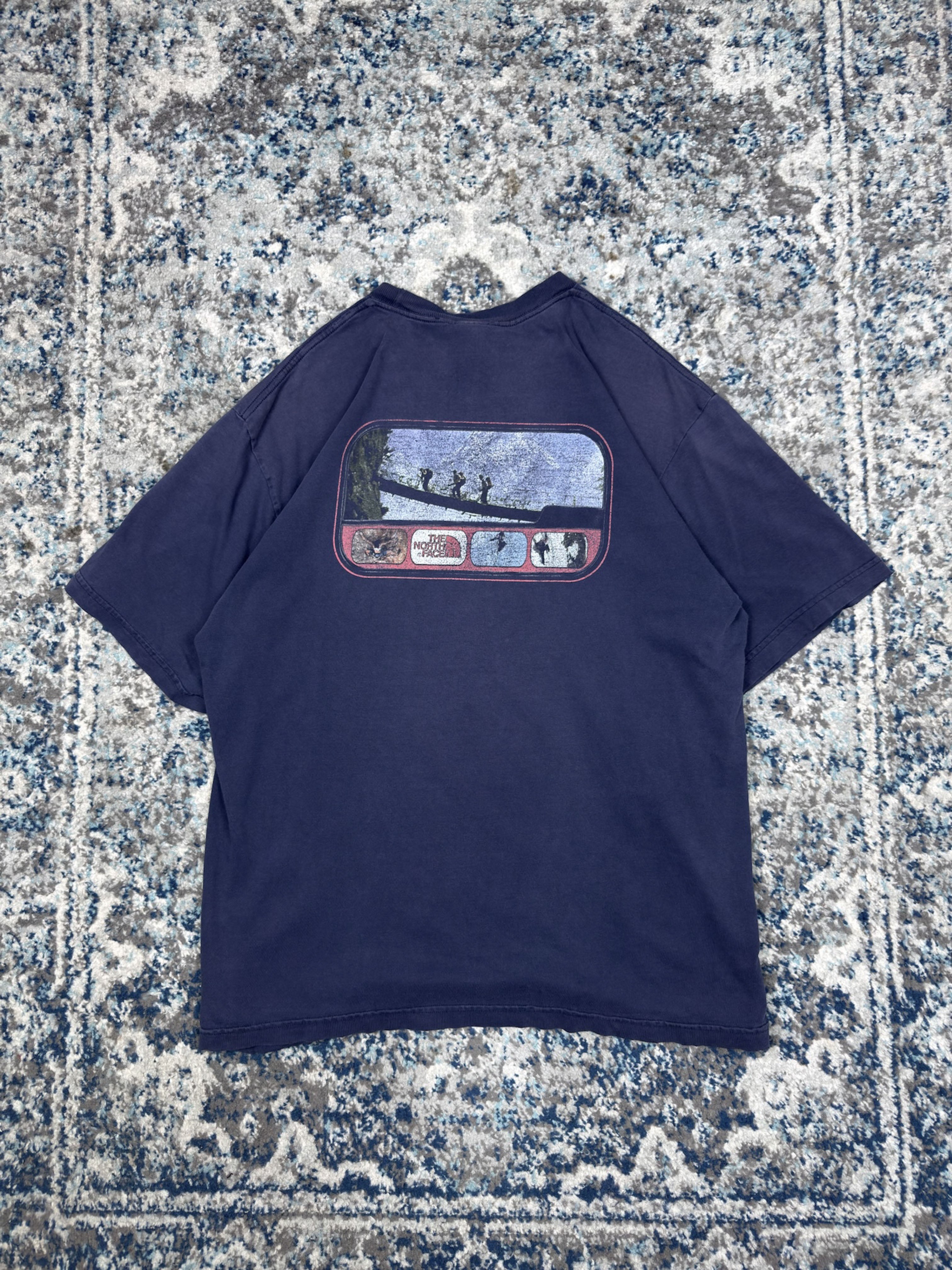 Vintage 90s The North Face Graphic Logo T-Shirt Size XL