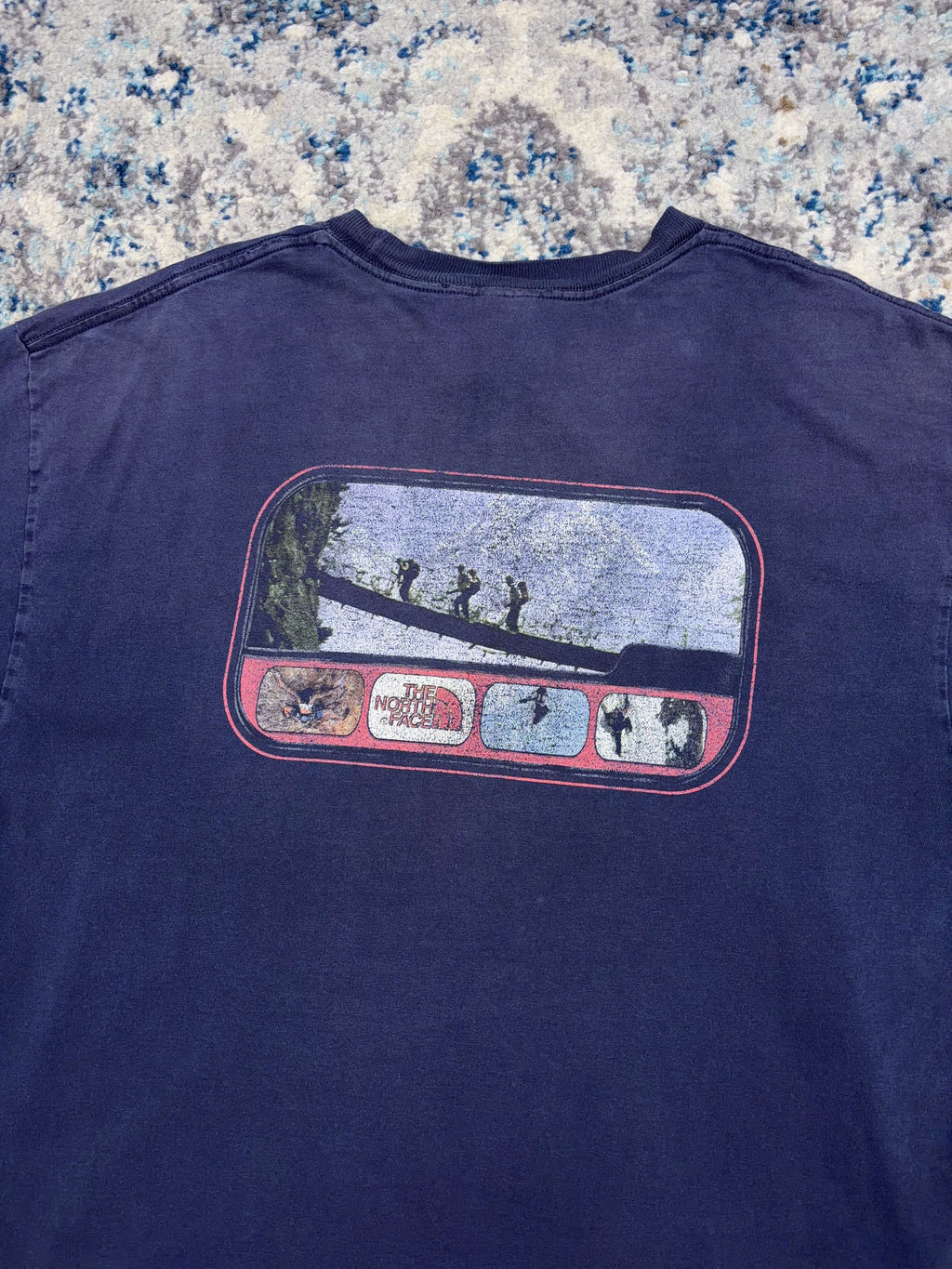 Vintage 90s The North Face Graphic Logo T-Shirt Size XL