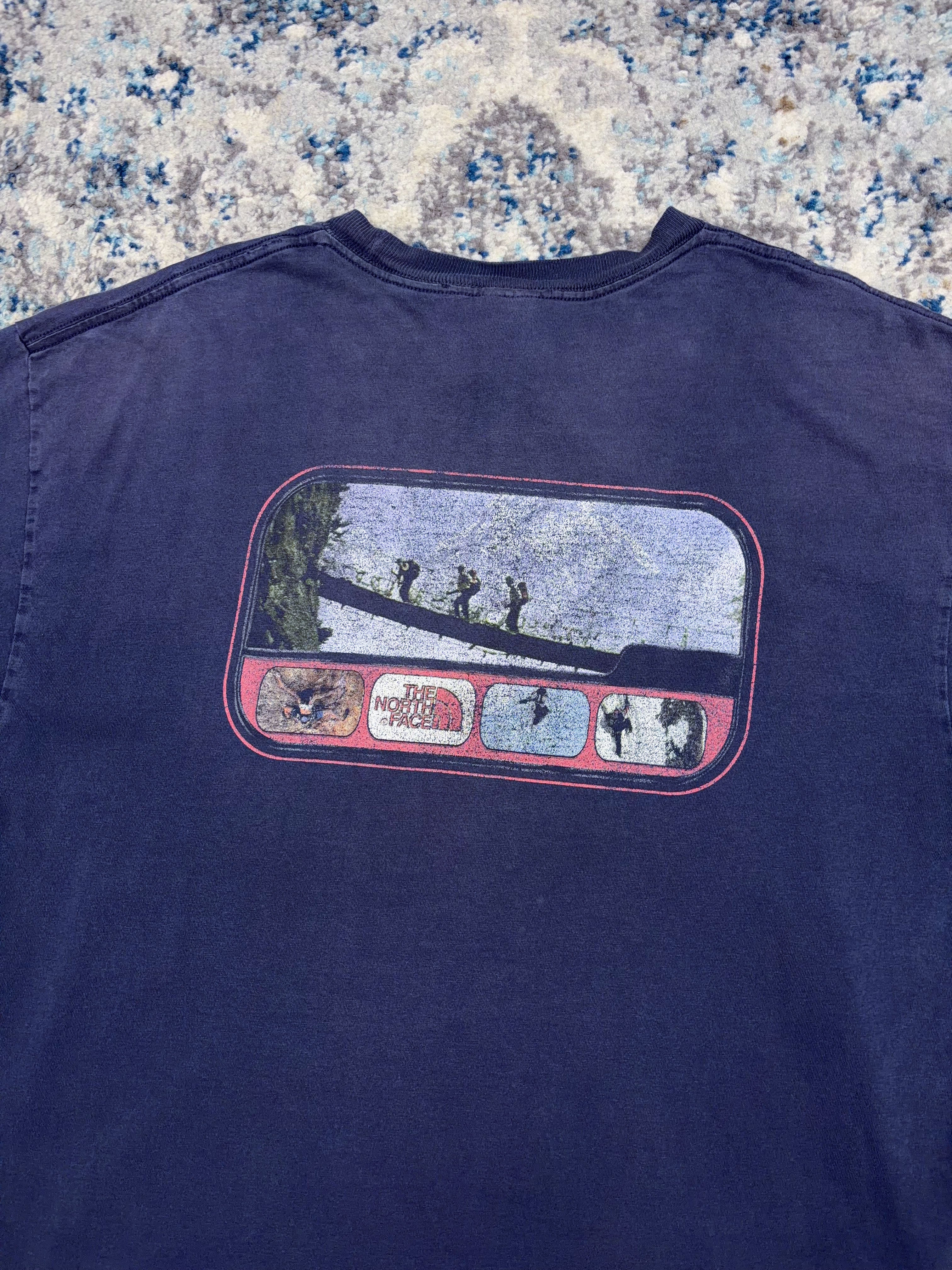 Vintage 90s The North Face Graphic Logo T-Shirt Size XL