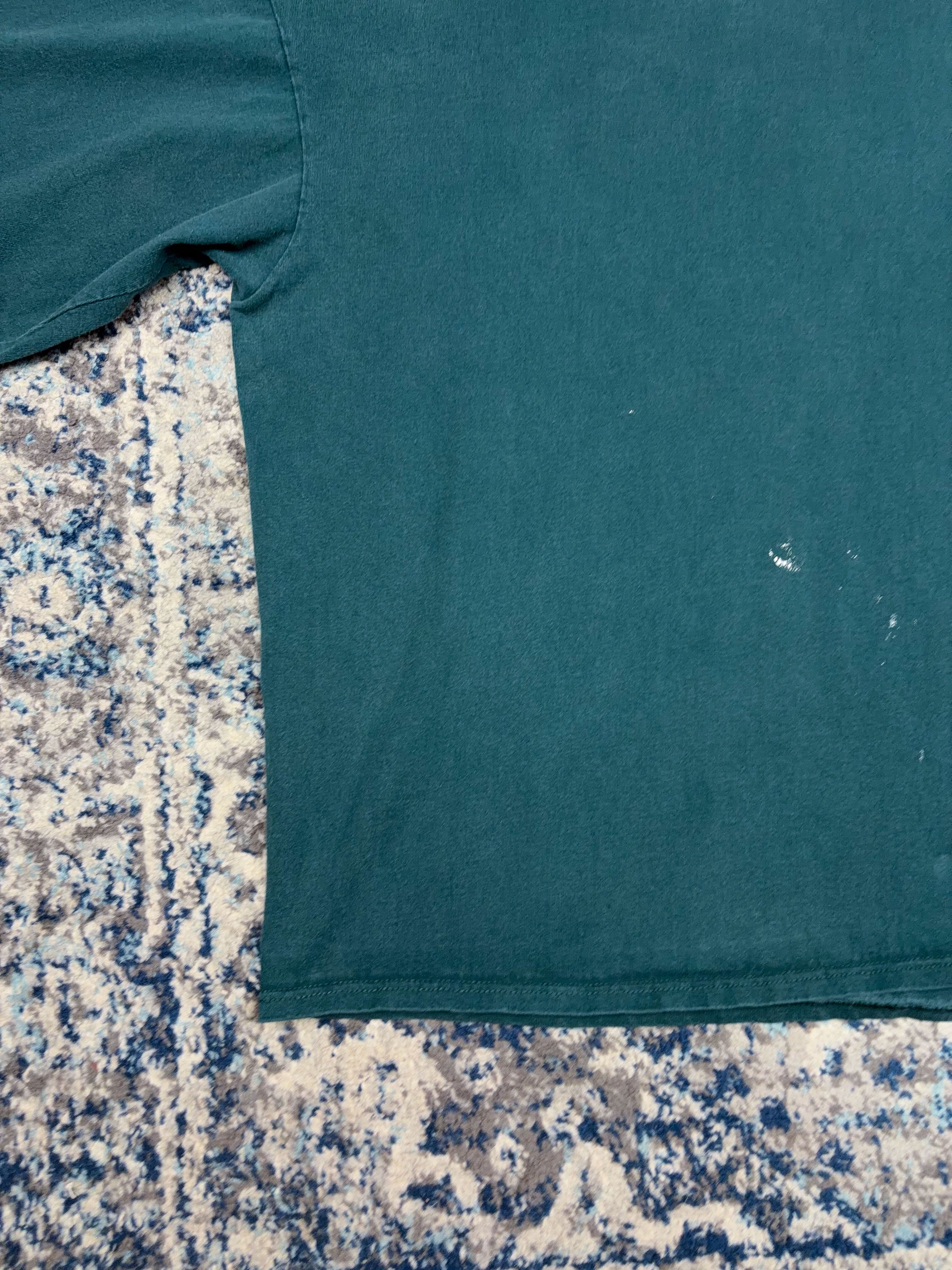 Vintage 90s Nike Embroidered Mini Swoosh Mock Neck Long SleeveT-Shirt Size