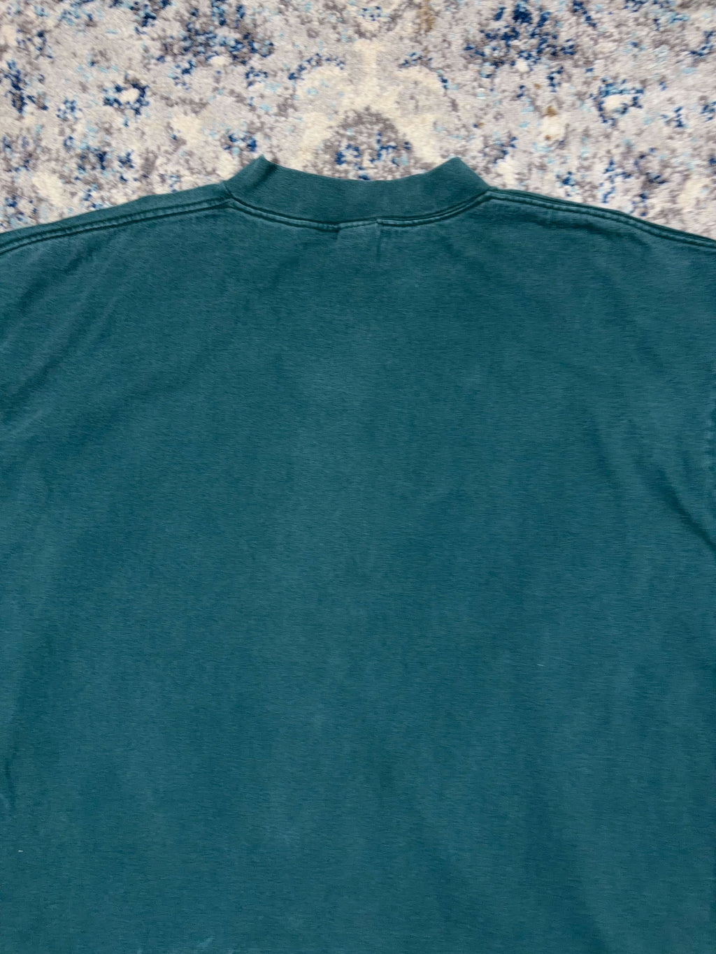 Vintage 90s Nike Embroidered Mini Swoosh Mock Neck Long SleeveT-Shirt Size
