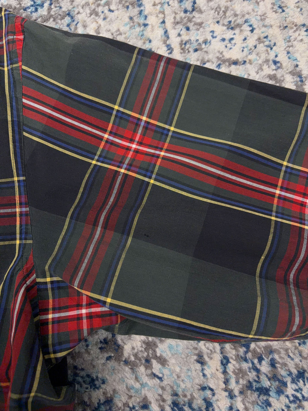 Vintage Nautica Embroidered Logo Plaid Reversible Full Zip Harrington Style Jacket Size XL