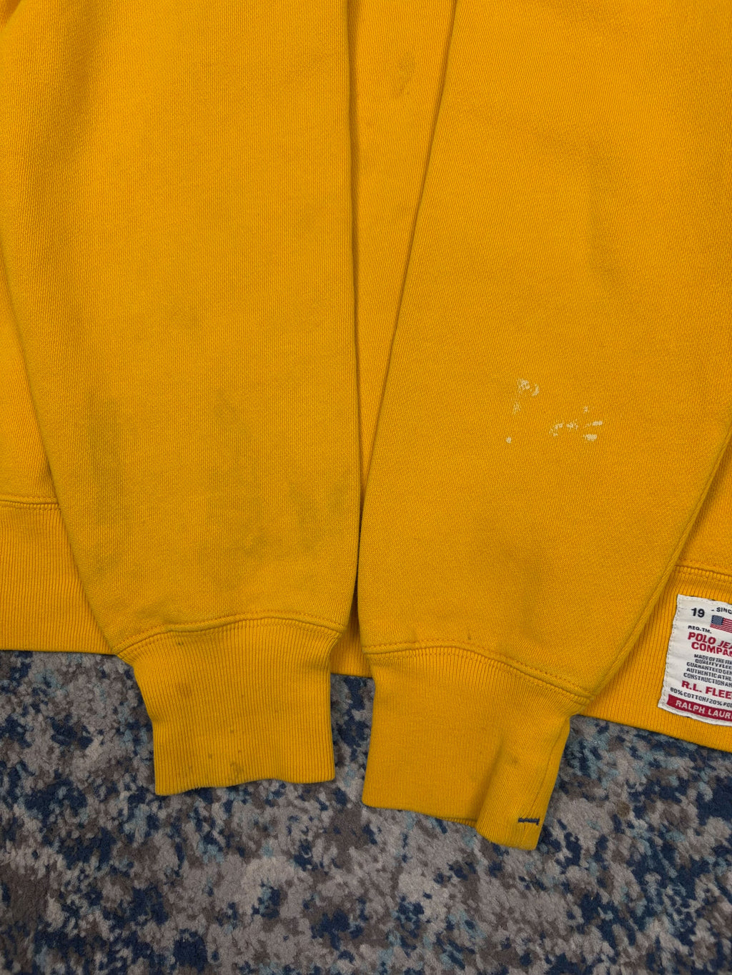 Vintage Polo Ralph Lauren Jeans Company Embroidered Spellout Sweatshirt Size Small