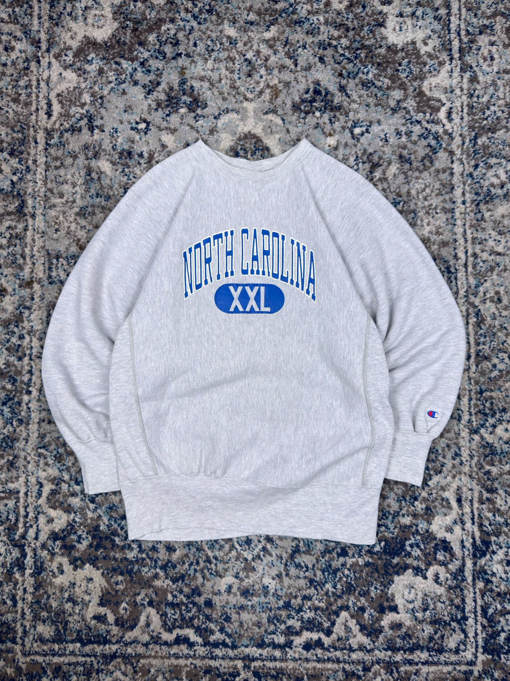 Vintage 90s University Of North Carolina Champion Reverse Weave Sweatshirt Size XL