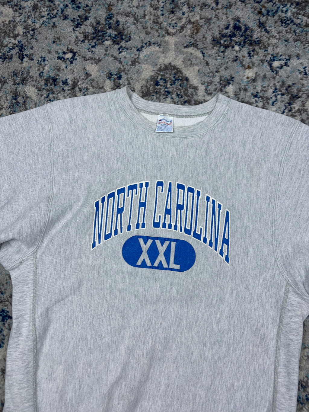 Vintage 90s University Of North Carolina Champion Reverse Weave Sweatshirt Size XL