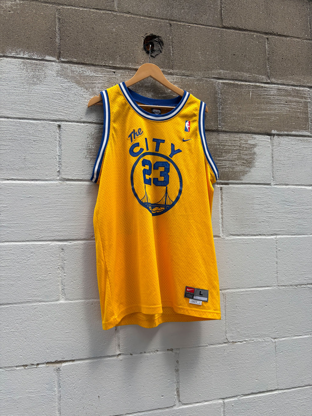 Vintage Jason Richardson #23 Golden State Warriors NBA Jersey Size Large