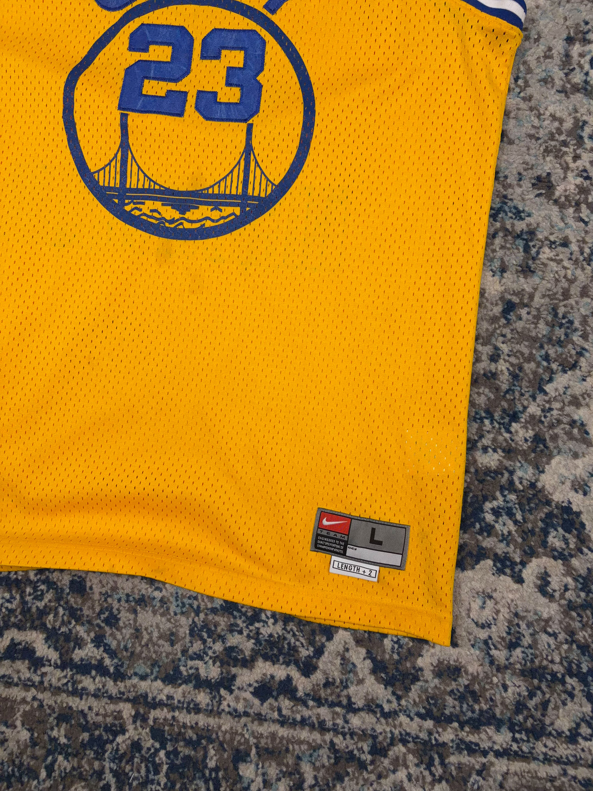 Vintage Jason Richardson #23 Golden State Warriors NBA Jersey Size Large