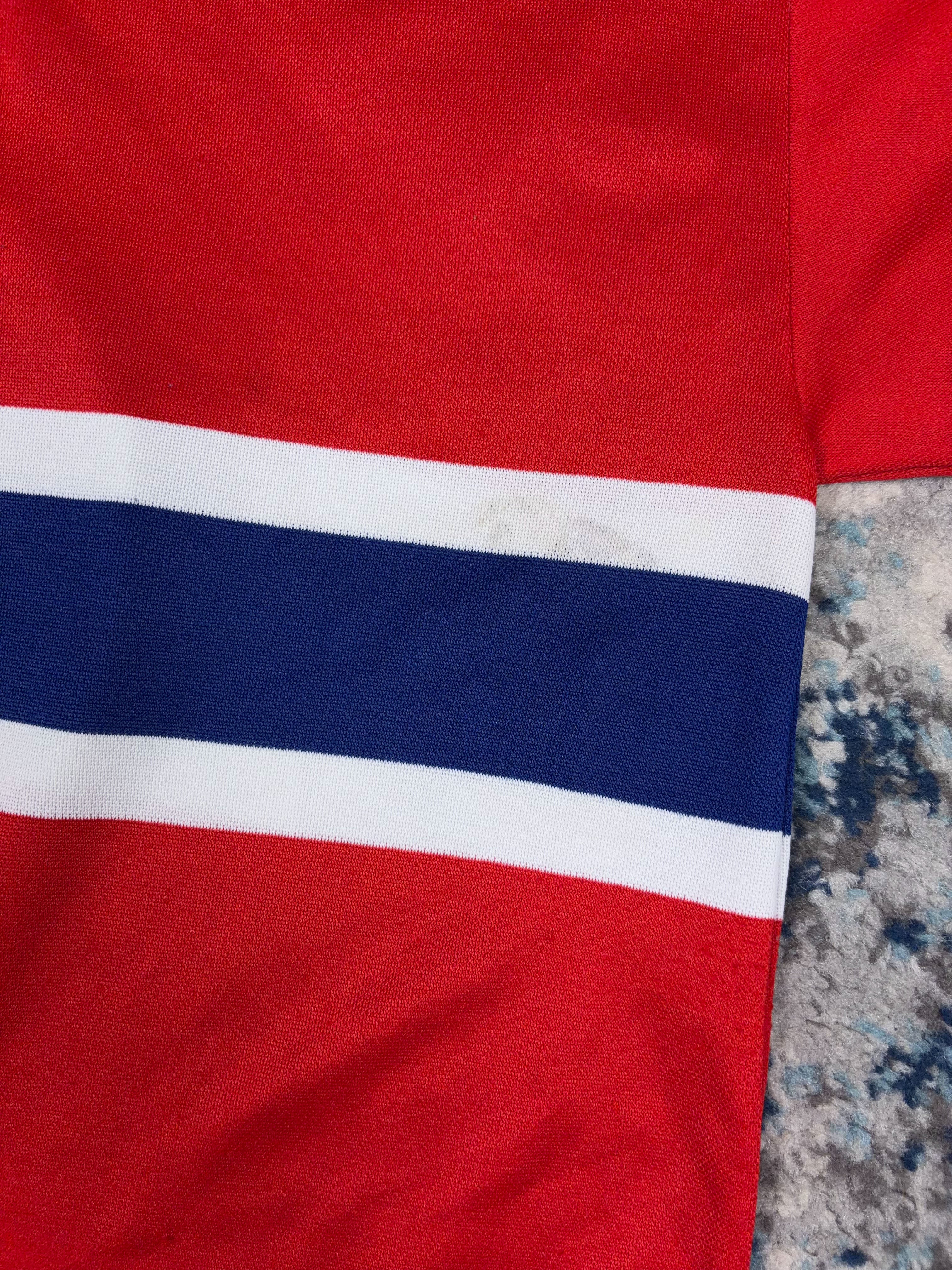 Vintage 90s Montreal Canadiens NHL CCM Maska Hockey Jersey Size Medium