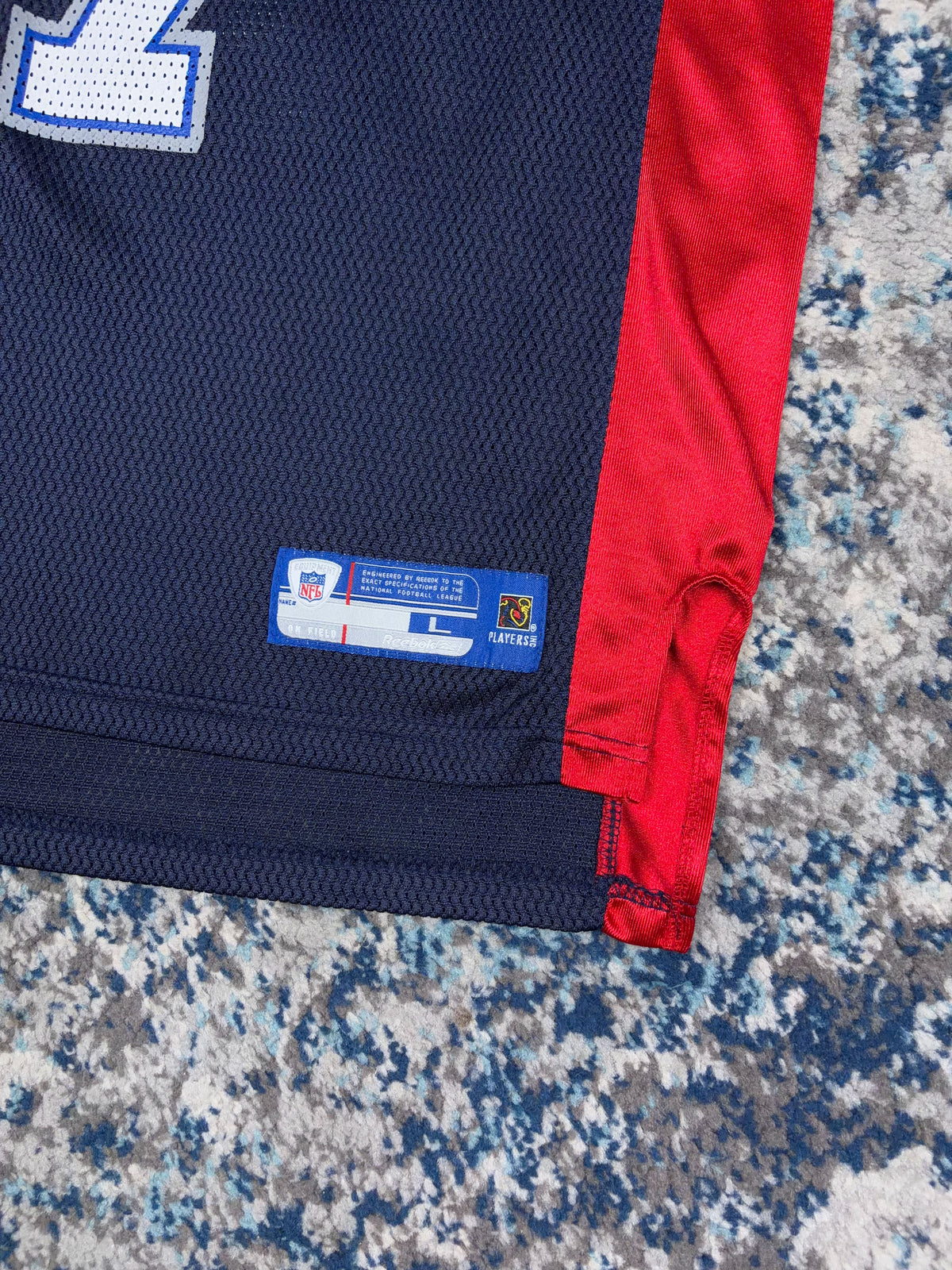 Vintage J.P. Losman #7 Buffalo Bills NFL Reebok Football Jersey Size YOUTH Large