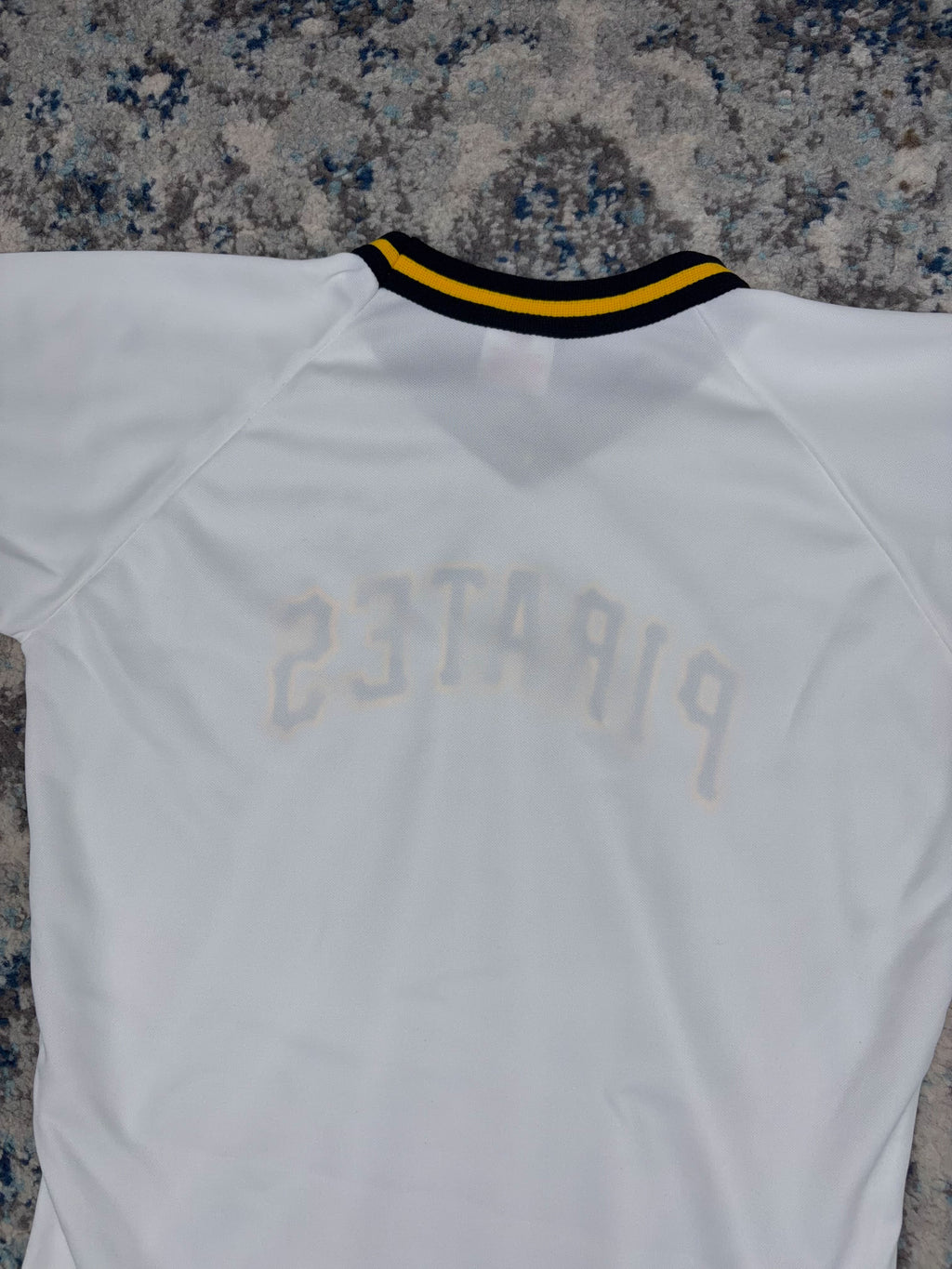 Vintage 80s/90s Pittsburgh Pirates MLB Rawlings Baseball Jersey Size YOUTH XL