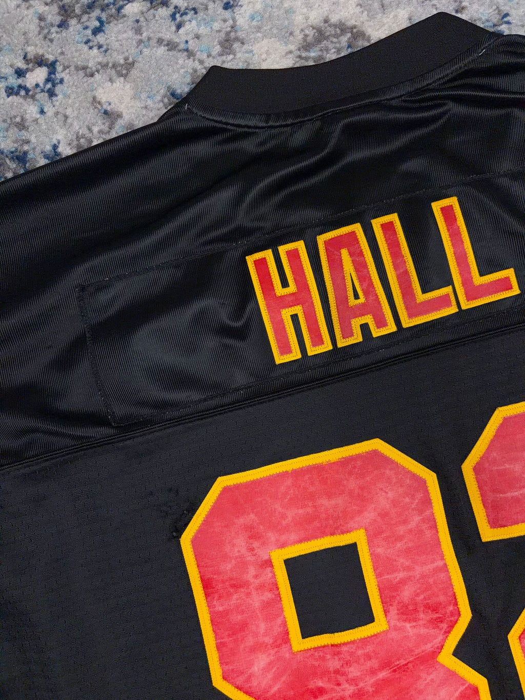 Vintage Dante Hall #82 Kansas City Chiefs NFL Reebok Football Jersey Size 3XL