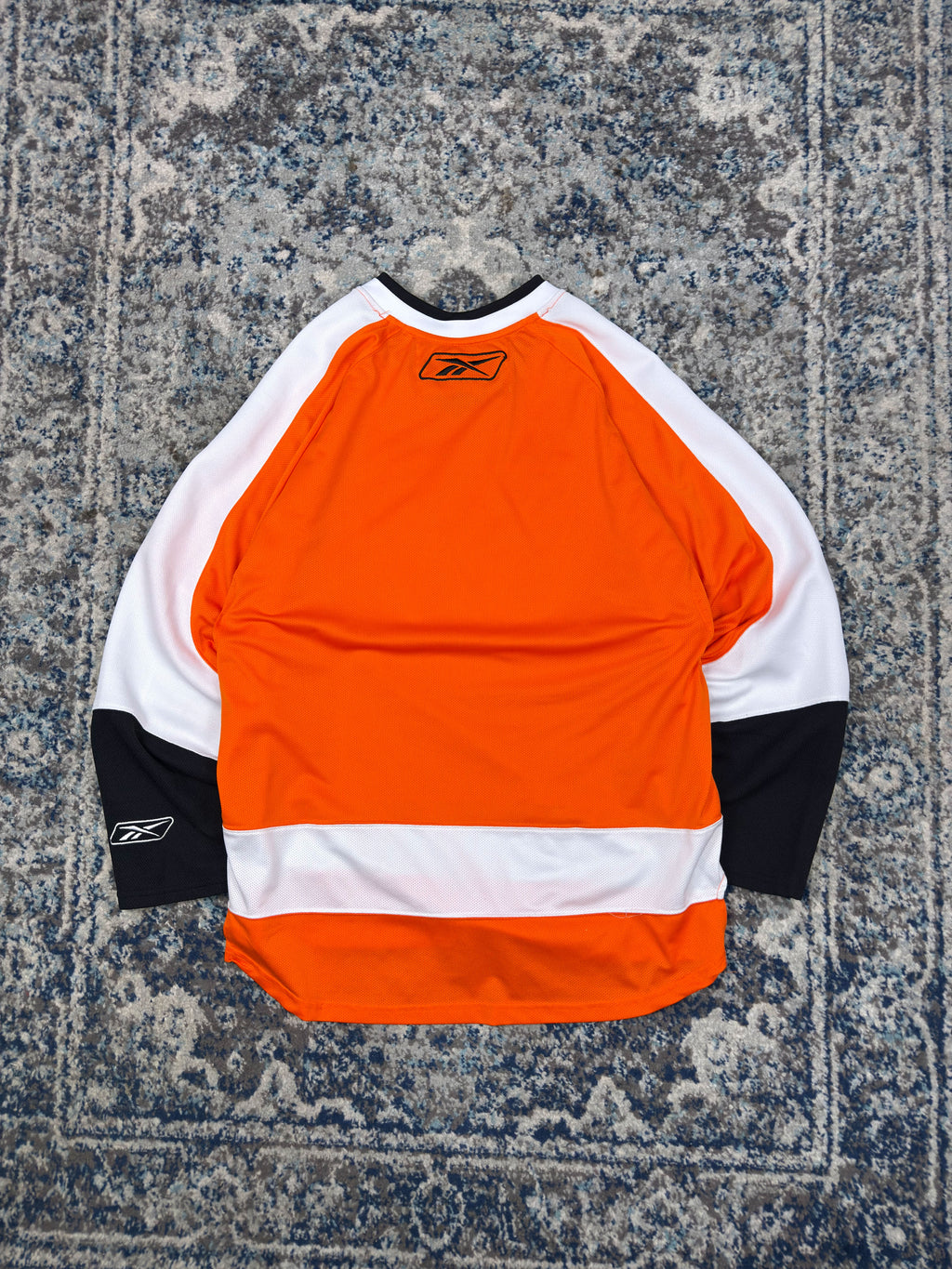 Vintage Philadelphia Flyers NHL Reebok Hockey Jersey Size Large