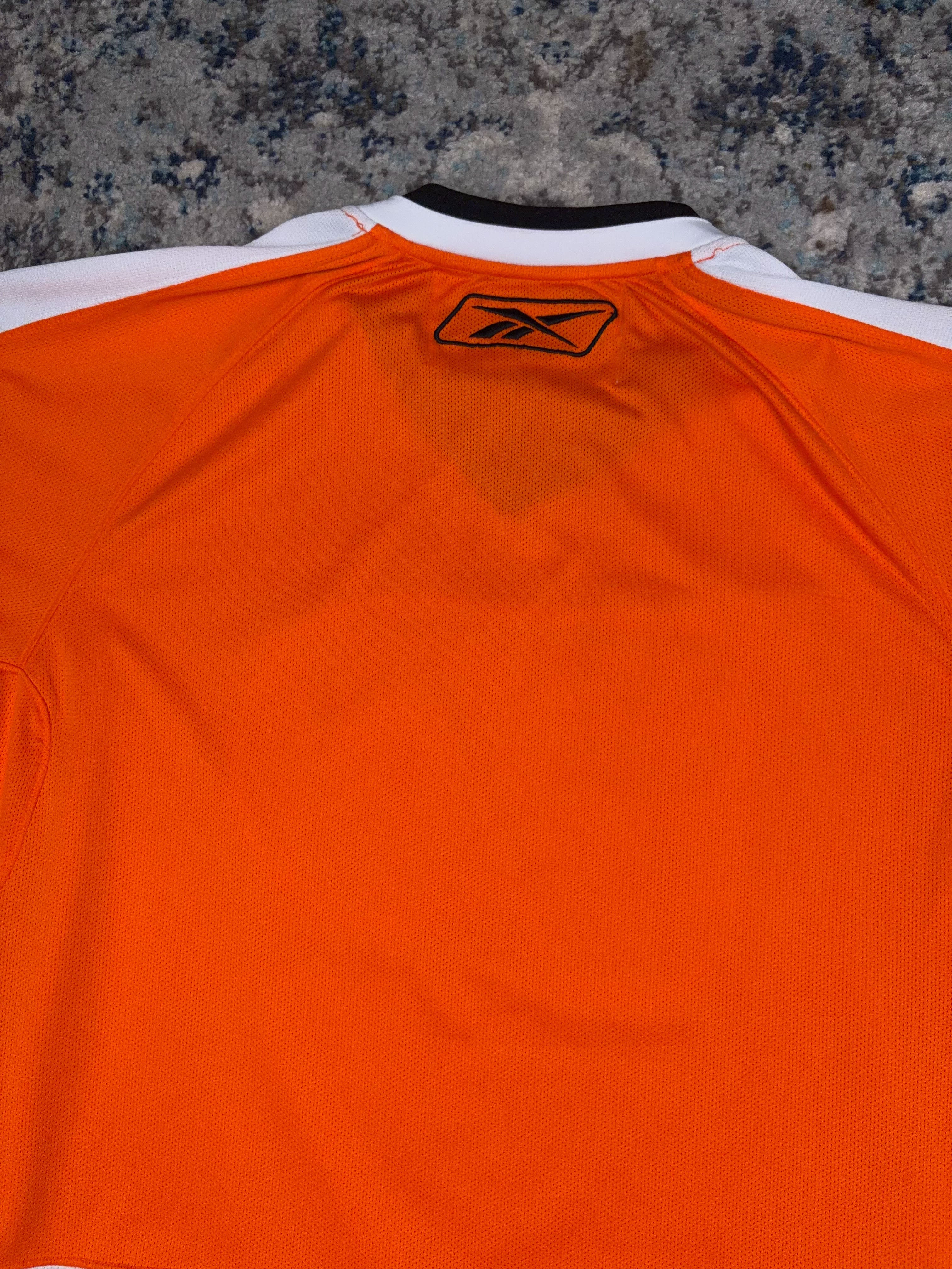 Vintage Philadelphia Flyers NHL Reebok Hockey Jersey Size Large