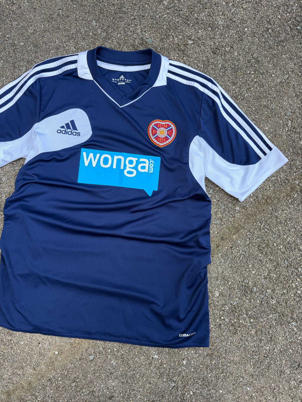 Heart Of Midlothian FC Adidas Soccer Jersey Size Medium