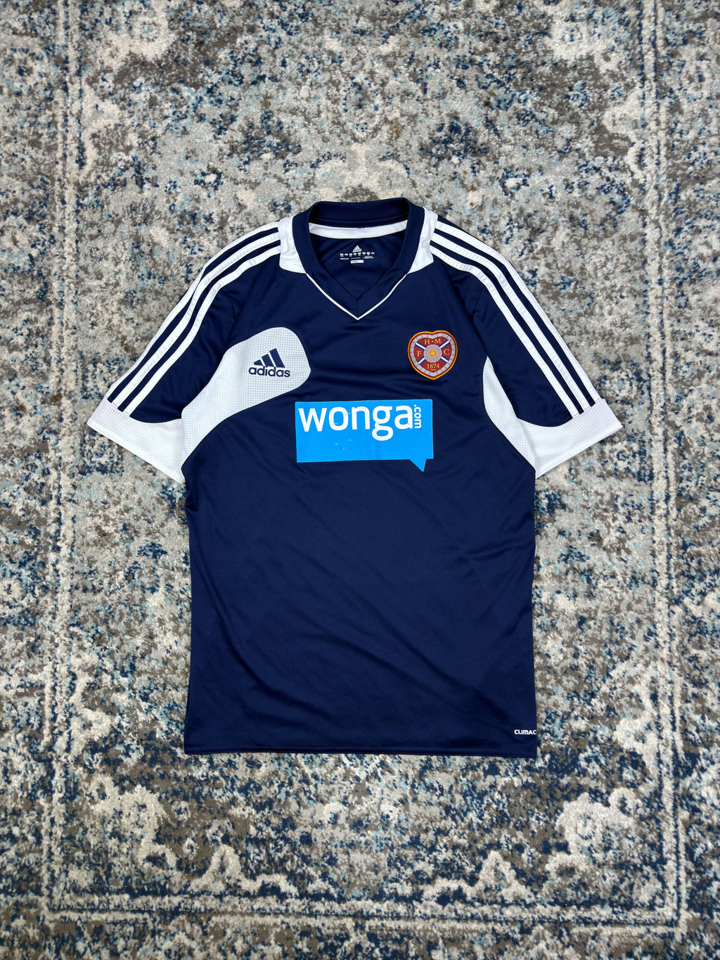 Heart Of Midlothian FC Adidas Soccer Jersey Size Medium