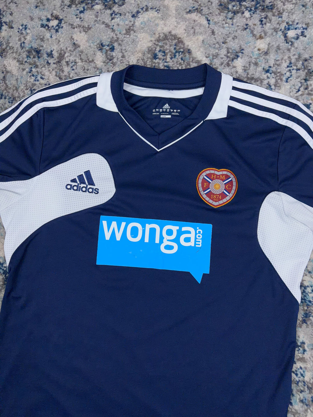Heart Of Midlothian FC Adidas Soccer Jersey Size Medium