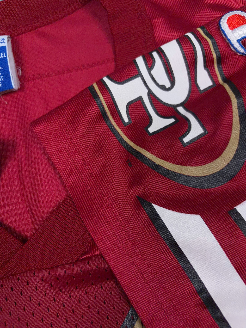 Vintage Jerry Rice #80 San Fransisco 49ers NFL Champion Football Jersey Size Large