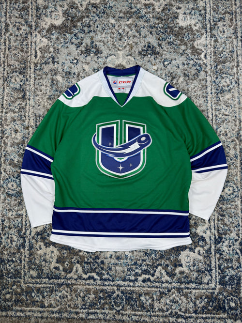 Utica Comets AHL Stitched CCM Hockey Jersey Size XL