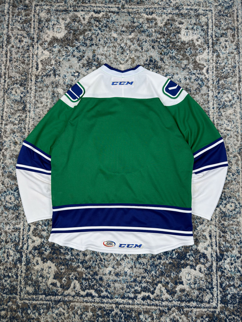 Utica Comets AHL Stitched CCM Hockey Jersey Size