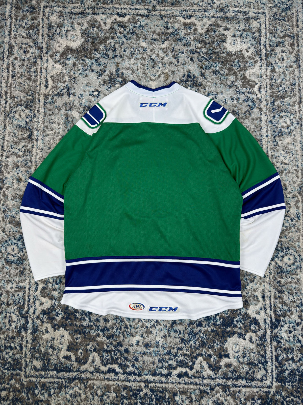 Utica Comets AHL Stitched CCM Hockey Jersey Size