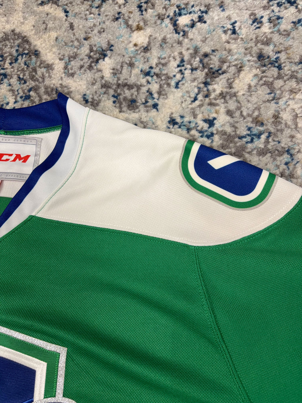 Utica Comets AHL Stitched CCM Hockey Jersey Size