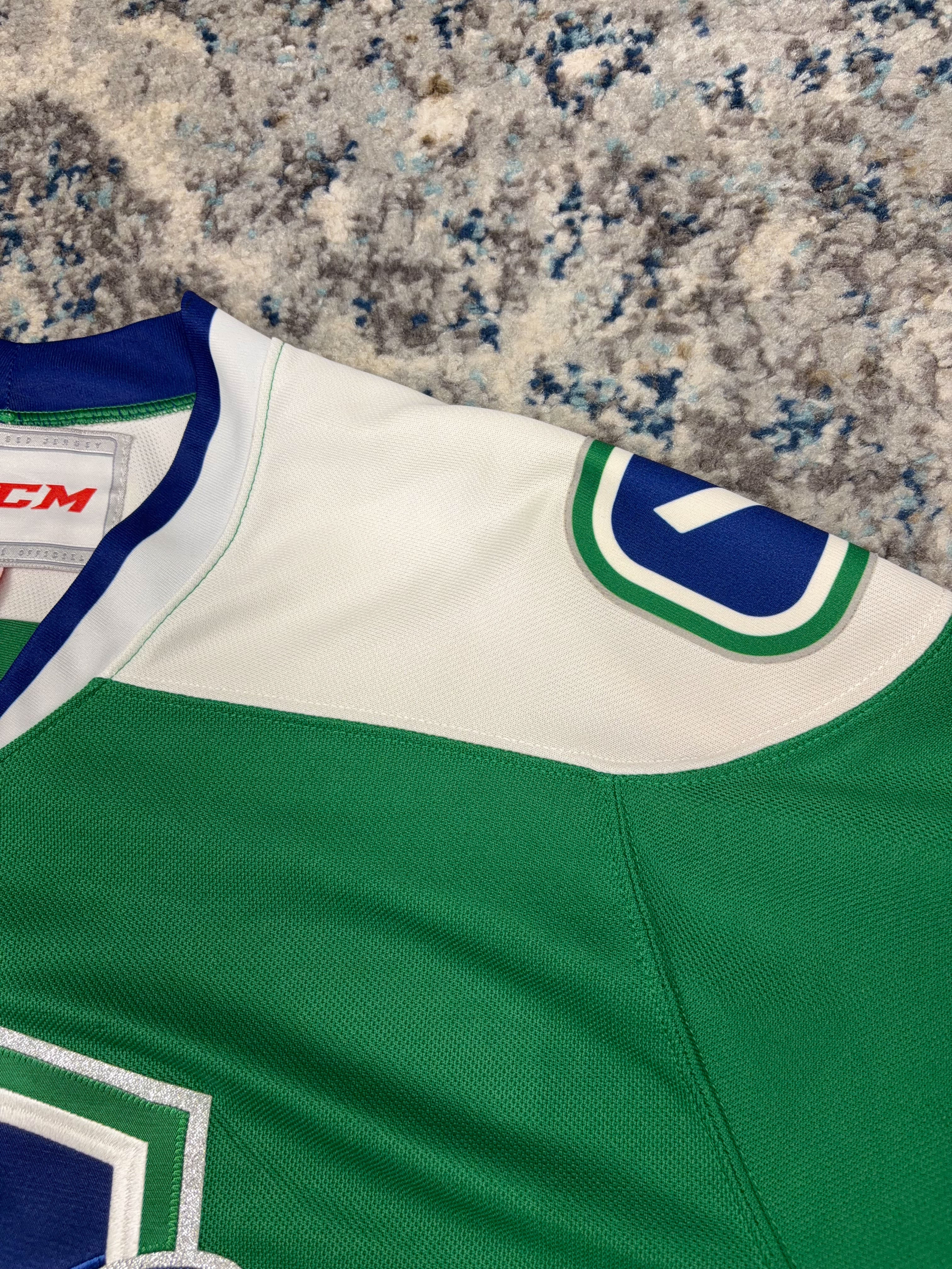 Utica Comets AHL Stitched CCM Hockey Jersey Size