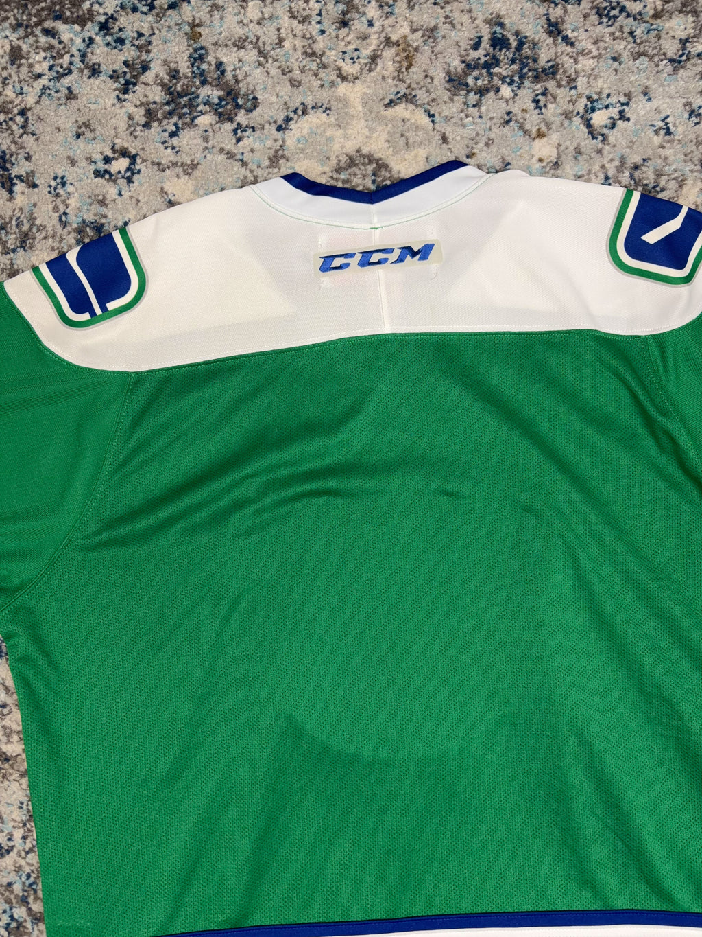Utica Comets AHL Stitched CCM Hockey Jersey Size