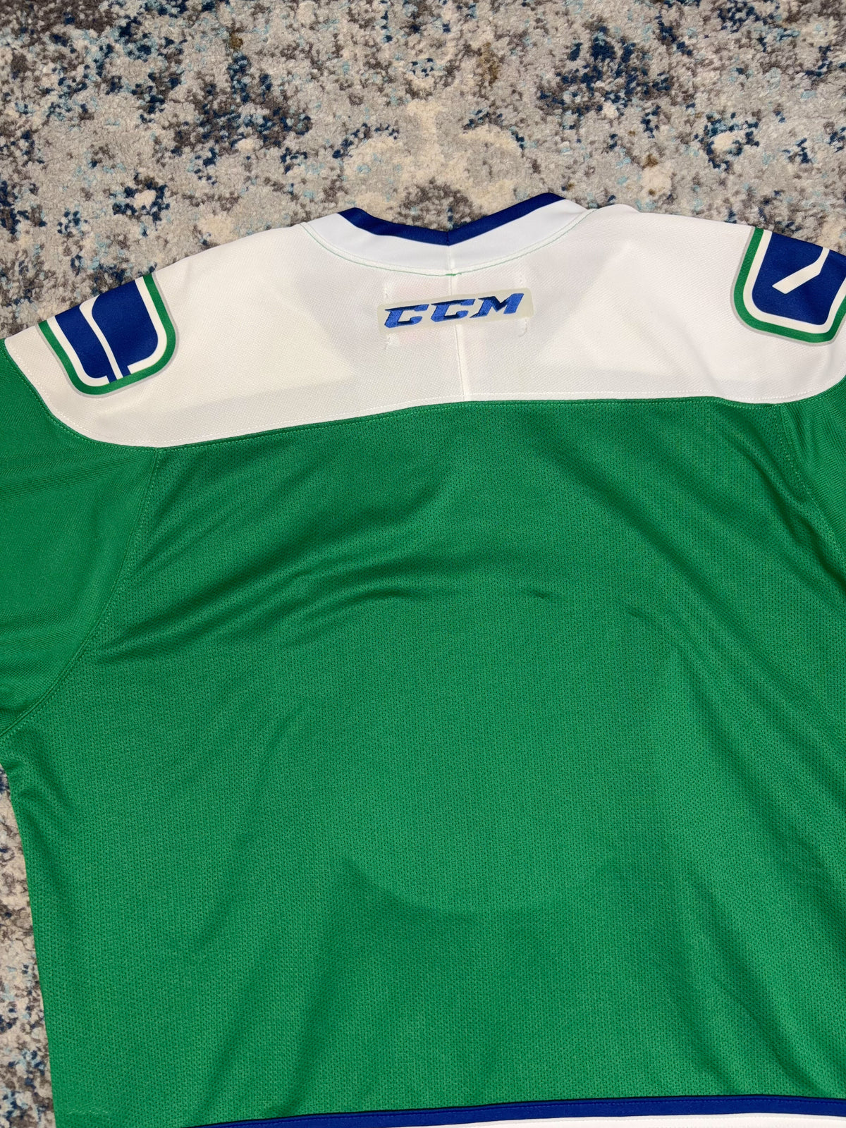 Utica Comets AHL Stitched CCM Hockey Jersey Size