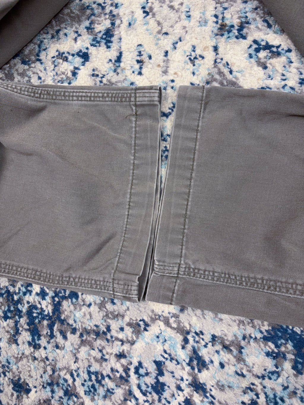 Vintage Carhartt Canvas Workwear Gray Carpenter Pants Size 34