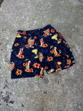 Vintage Big Dogs Another Day In Paradise Graphic Swim Shorts Size XL