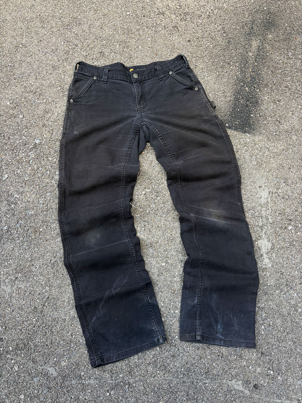 Vintage Womens Carhartt Original Fit Canvas Carpenter Pants Size 30