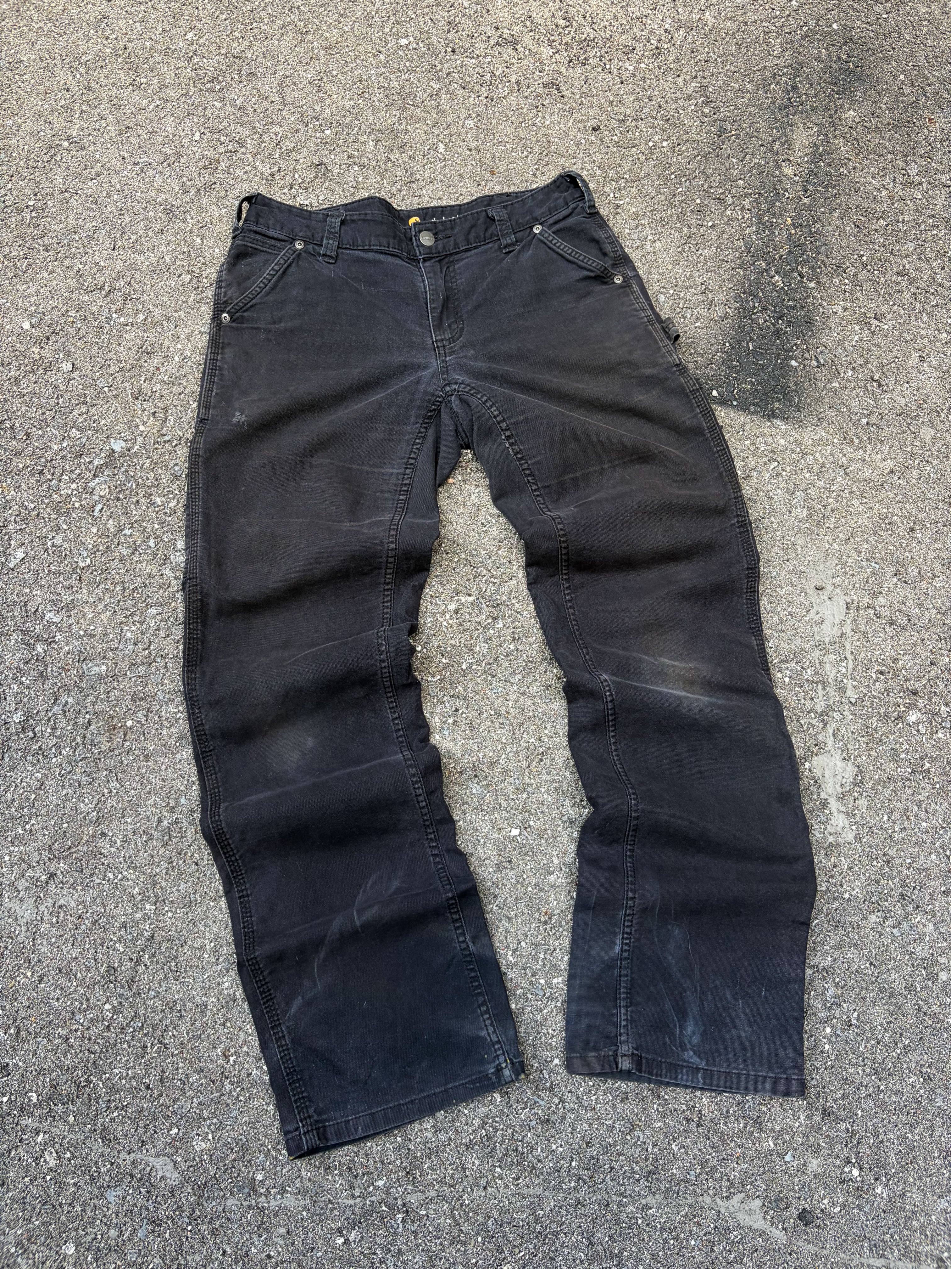 Vintage Womens Carhartt Original Fit Canvas Carpenter Pants Size 30