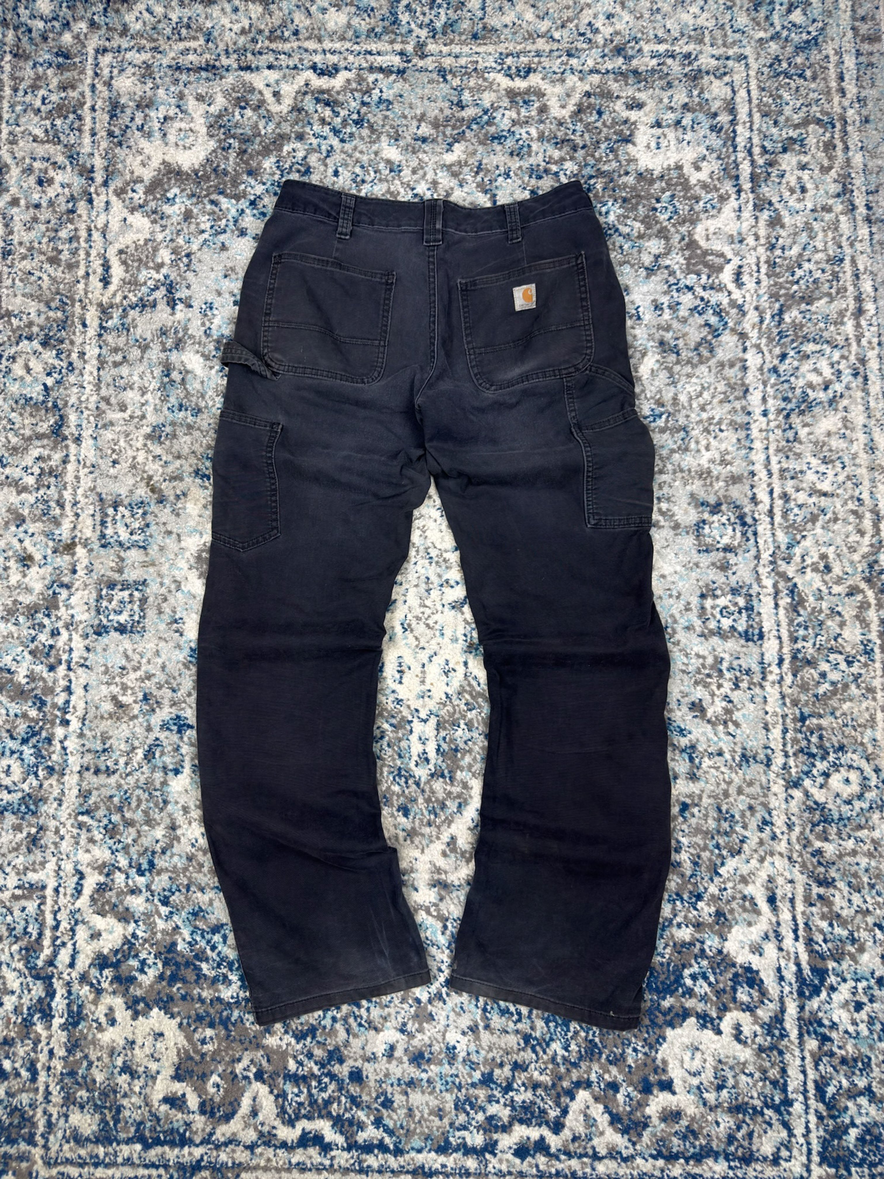 Vintage Womens Carhartt Original Fit Canvas Carpenter Pants Size 30