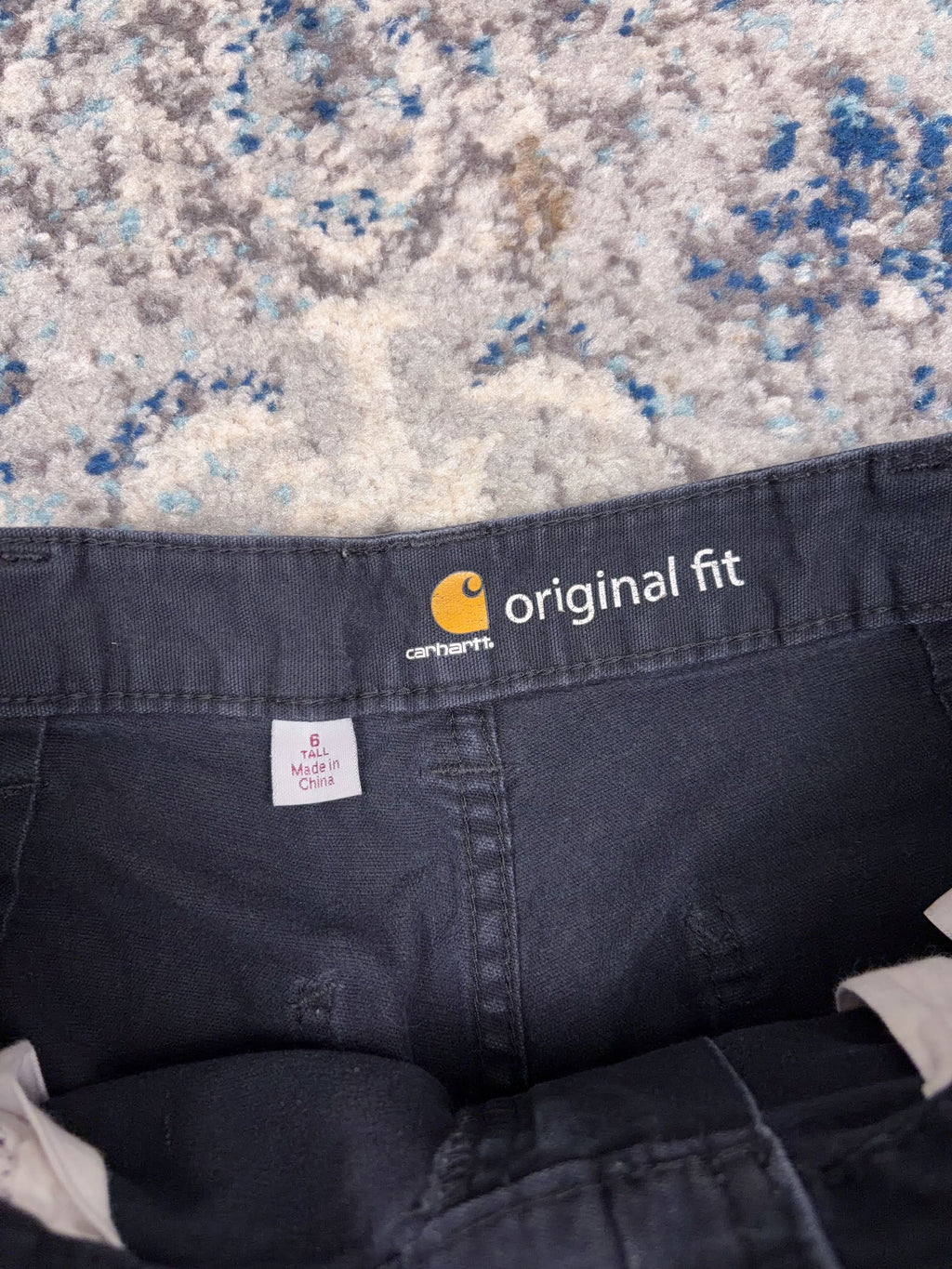 Vintage Womens Carhartt Original Fit Canvas Carpenter Pants Size 30