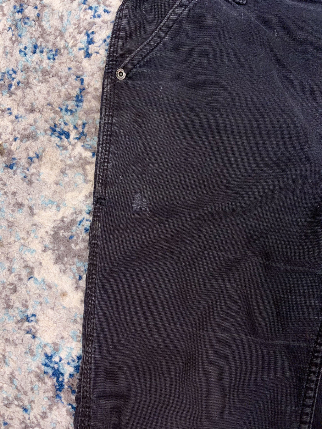 Vintage Womens Carhartt Original Fit Canvas Carpenter Pants Size 30
