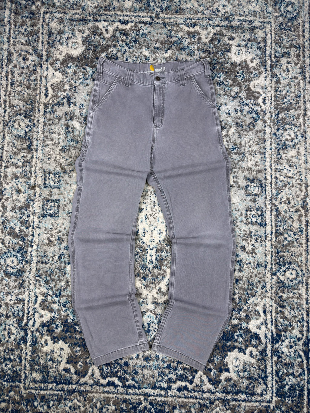 Vintage Carhartt Relaxed Fit Canvas Workwear Five Pocket Pants Size 32