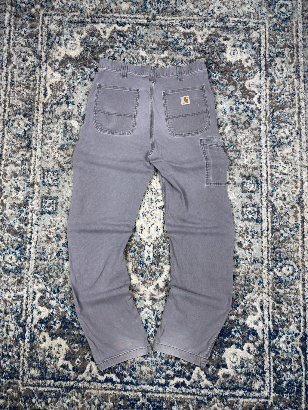 Vintage Carhartt Relaxed Fit Canvas Workwear Five Pocket Pants Size 32