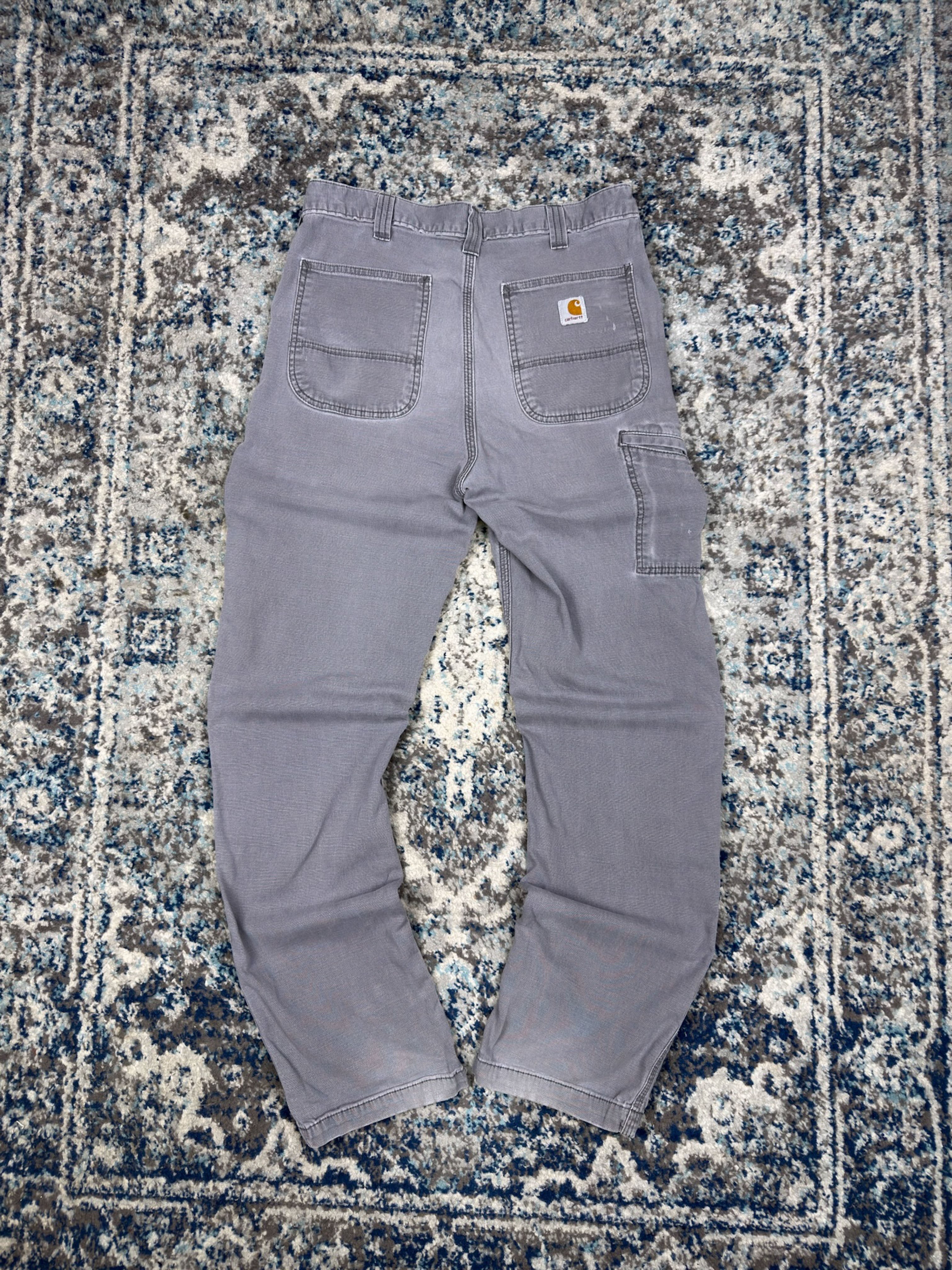 Vintage Carhartt Relaxed Fit Canvas Workwear Five Pocket Pants Size 32