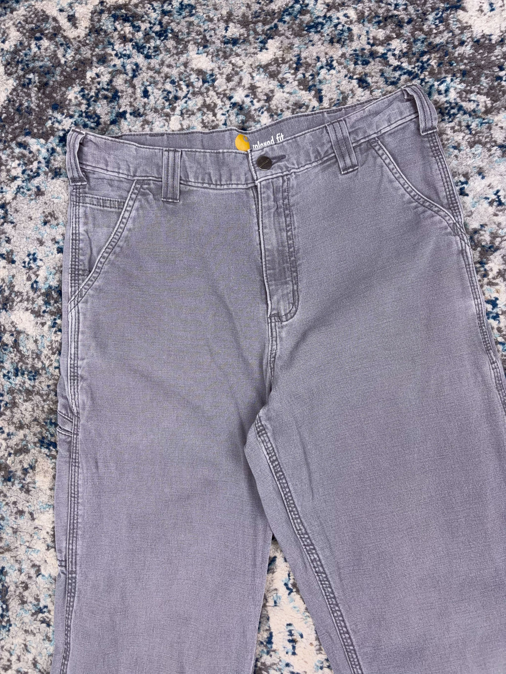 Vintage Carhartt Relaxed Fit Canvas Workwear Five Pocket Pants Size 32