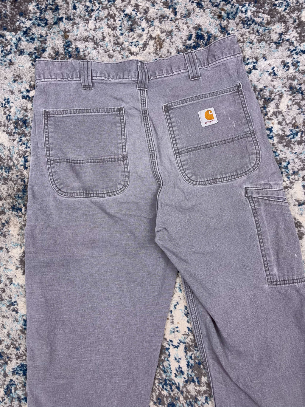 Vintage Carhartt Relaxed Fit Canvas Workwear Five Pocket Pants Size 32