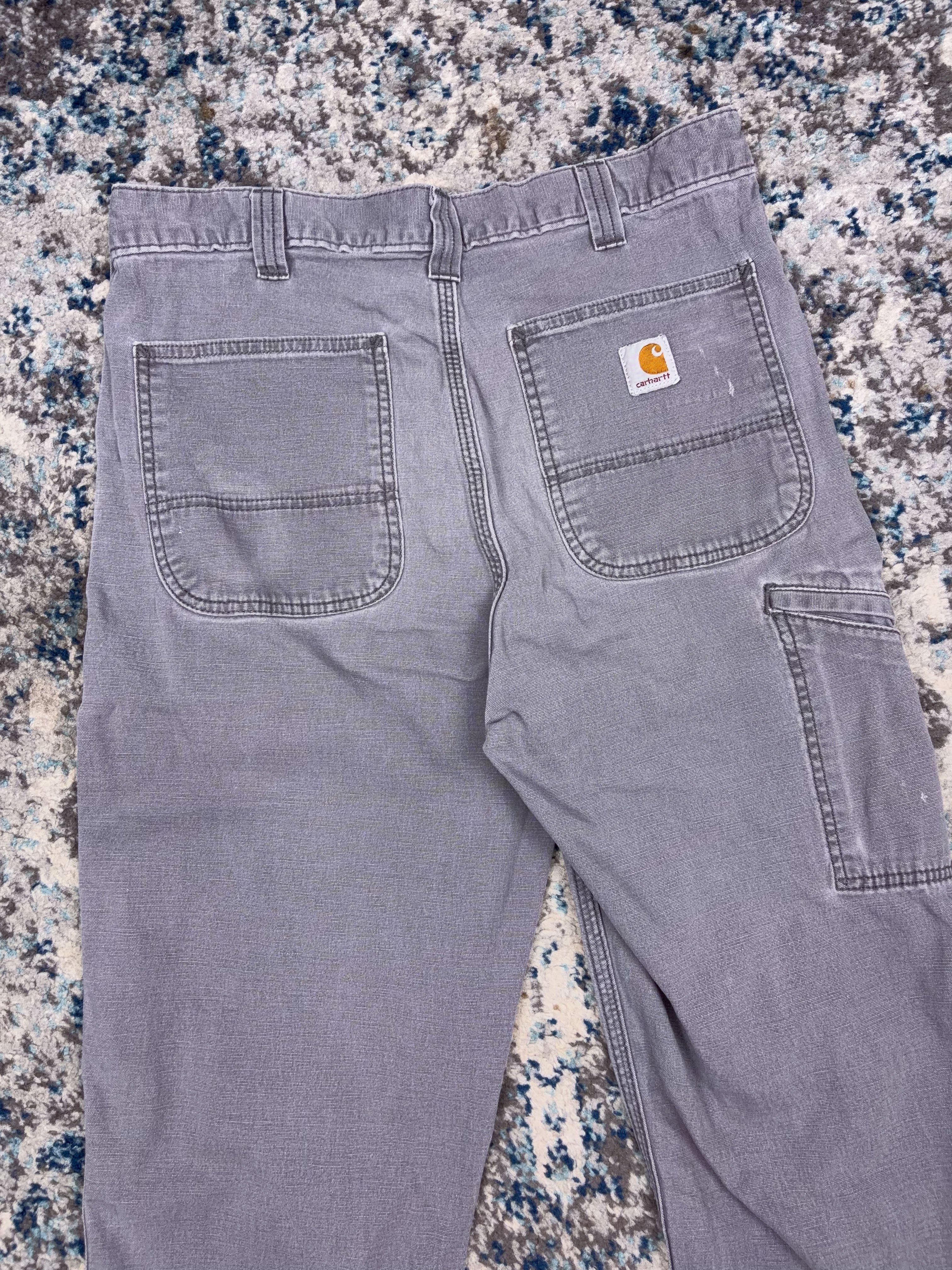 Vintage Carhartt Relaxed Fit Canvas Workwear Five Pocket Pants Size 32