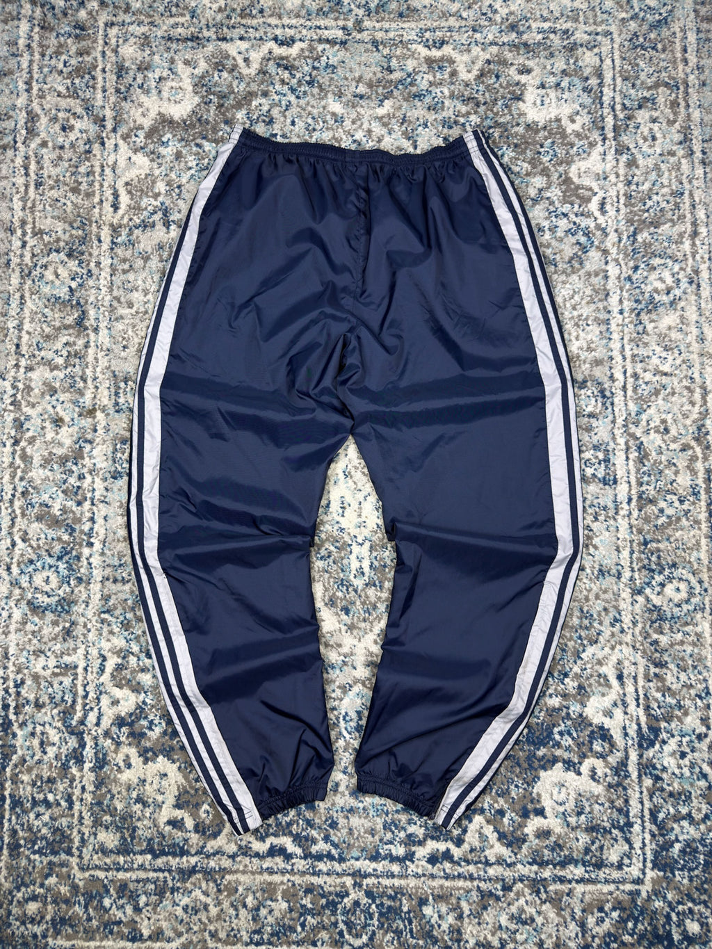 Vintage New York Yankees MLB Adidas Embroidered Windbreaker Pants Size XL
