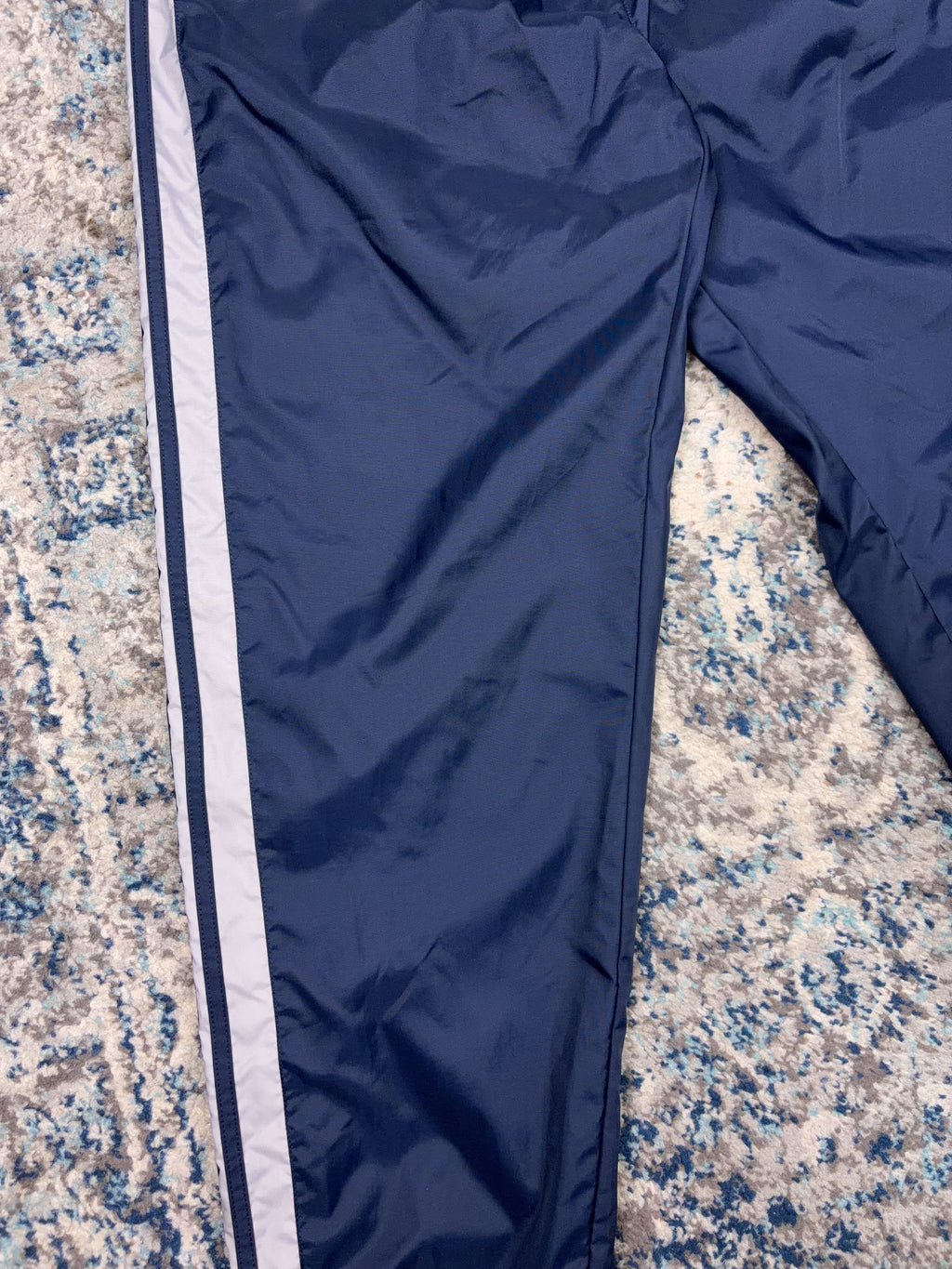 Vintage New York Yankees MLB Adidas Embroidered Windbreaker Pants Size XL