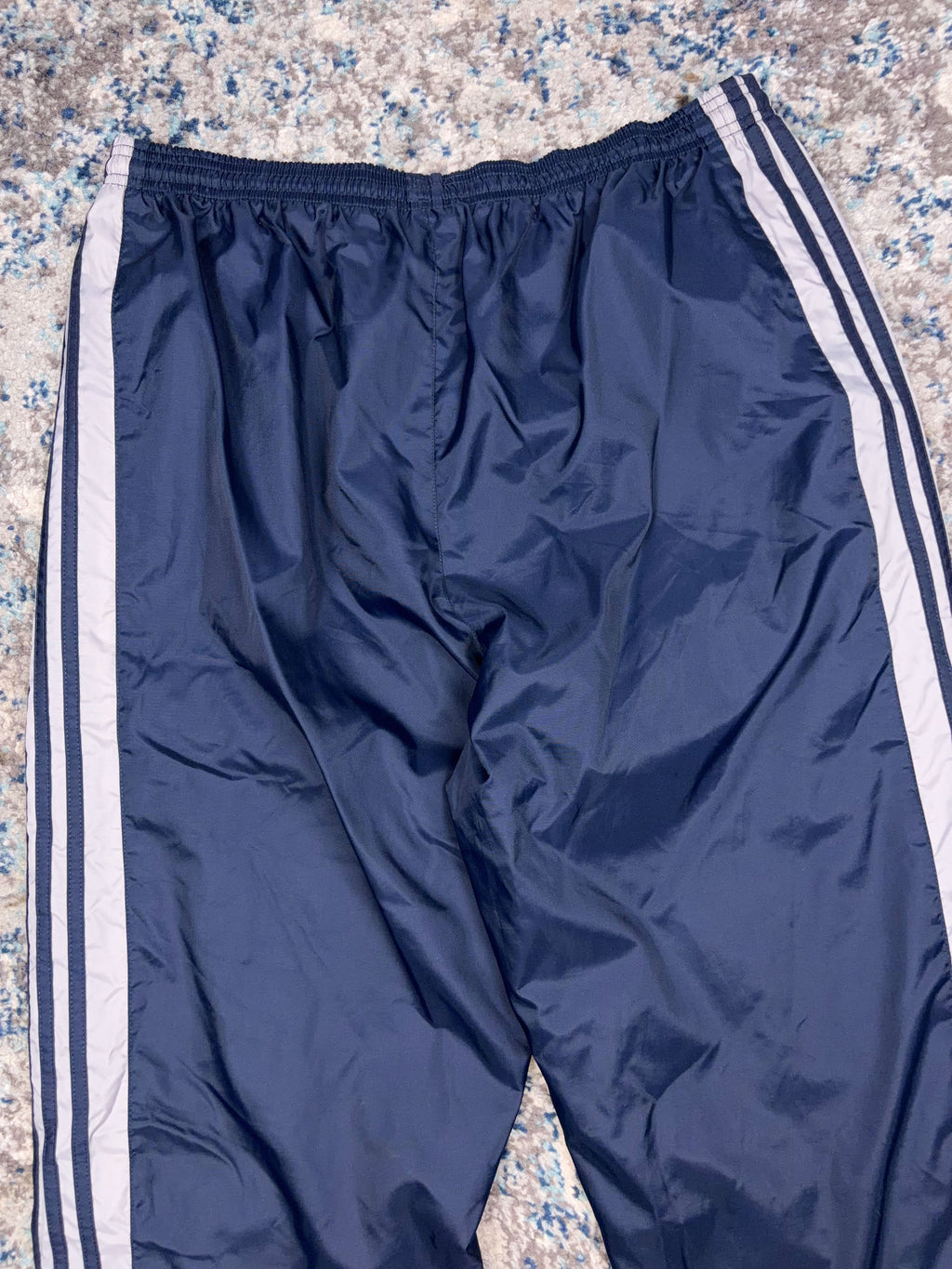 Vintage New York Yankees MLB Adidas Embroidered Windbreaker Pants Size XL