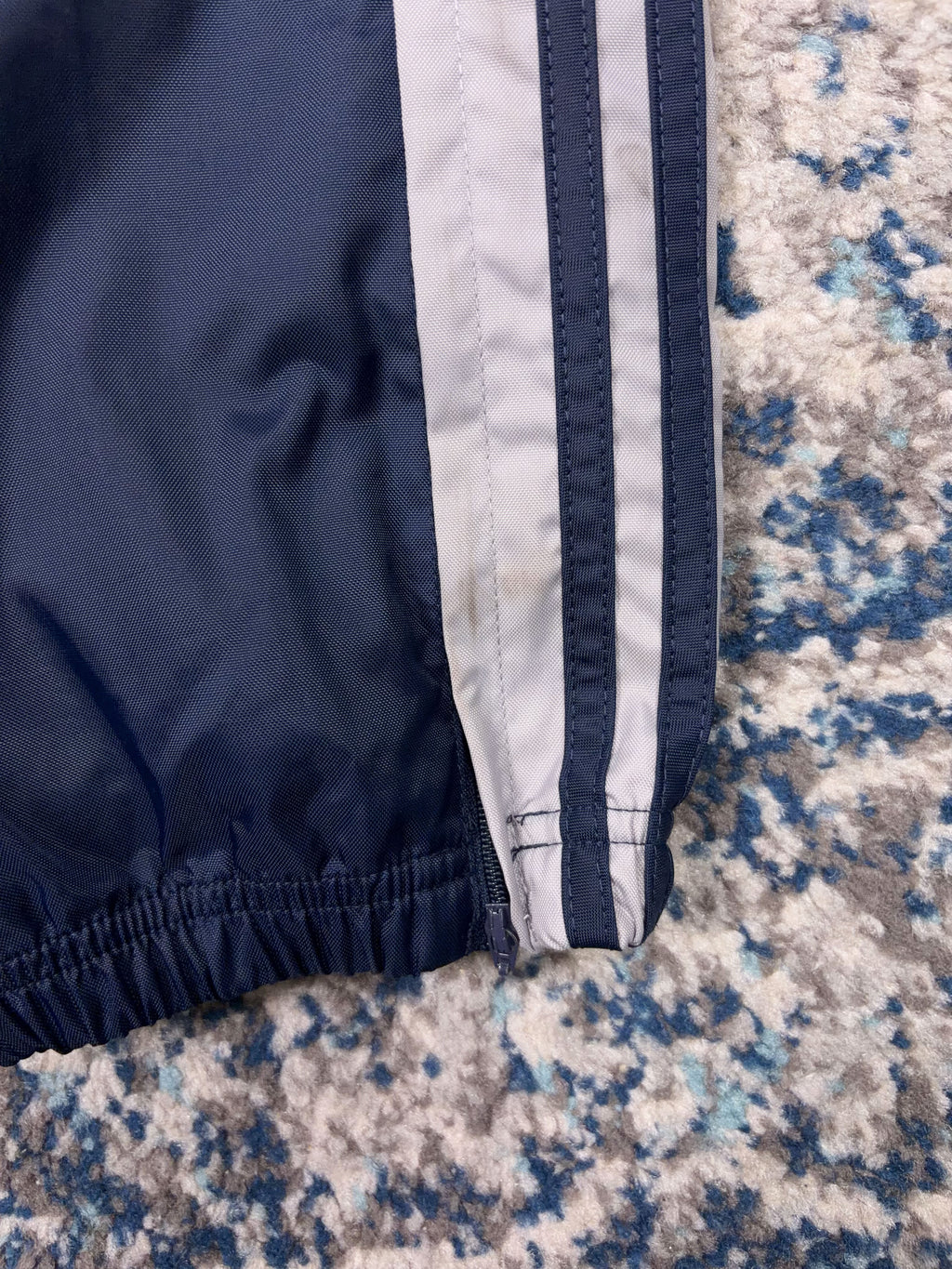 Vintage New York Yankees MLB Adidas Embroidered Windbreaker Pants Size XL