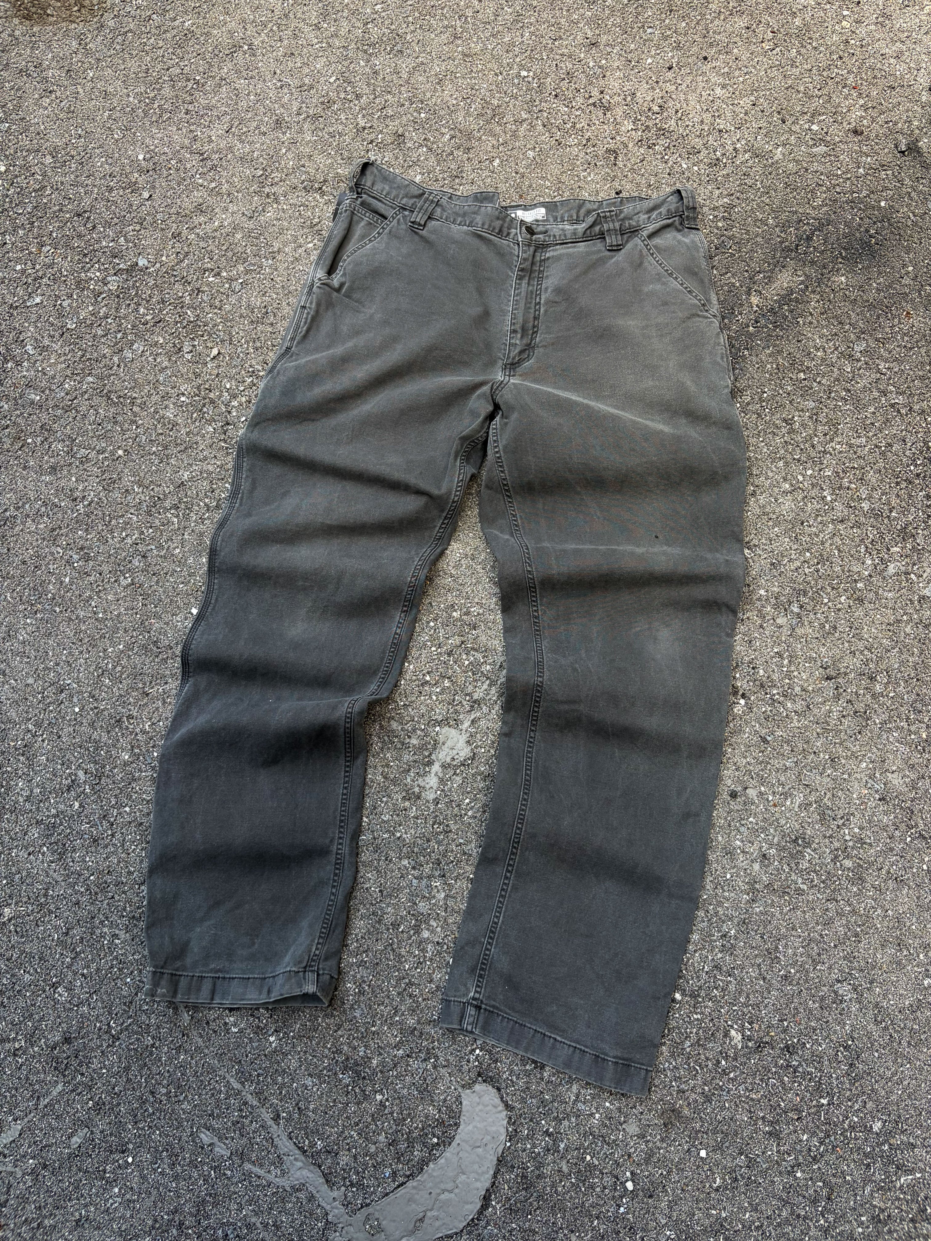 Vintage Carhartt Relaxed Fit Canvas Workwear Five Pocket Pants Size 37