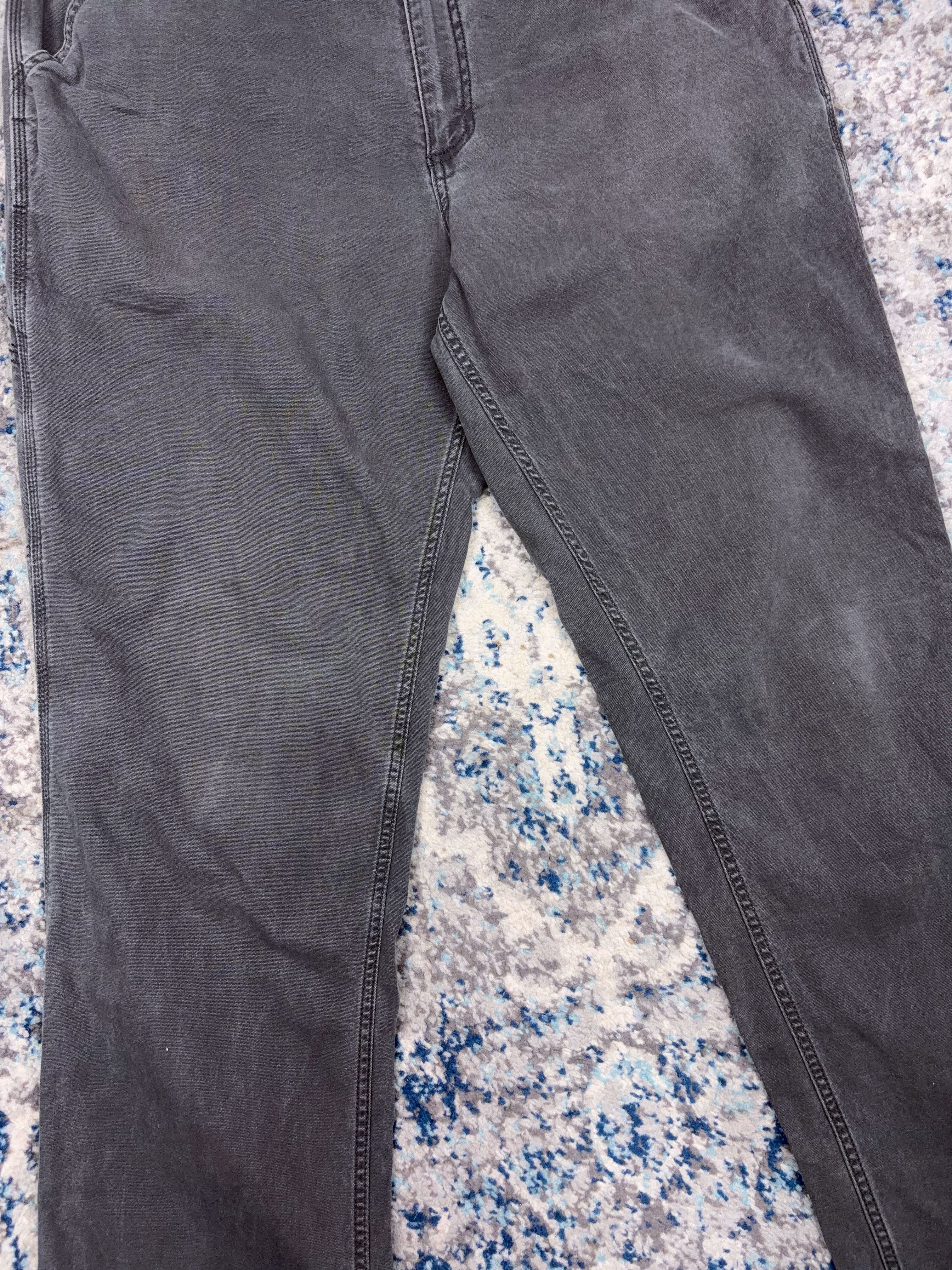Vintage Carhartt Relaxed Fit Canvas Workwear Five Pocket Pants Size 37